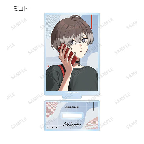 『MILGRAM -ミルグラム-』描き下ろし 5th Anniversary ver. トレーディングアクリルスタンド(単位/BOX)【202510再販】